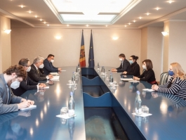 Президент Республики Молдова Майя Санду встретилась со специальным представителем действующего председателя ОБСЕ Томасом Майер-Хартингом