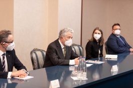 Президент Республики Молдова Майя Санду встретилась со специальным представителем действующего председателя ОБСЕ Томасом Майер-Хартингом