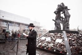 Președintele Republicii Moldova, Maia Sandu, a comemorat victimele Holocaustului