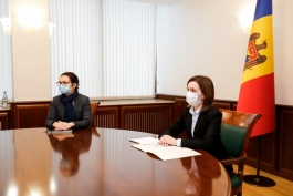 Президент Республики Молдова Майя Санду встретилась сегодня с Послом Республики Польша в Республике Молдова Бартоломеем Жданюк 