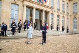 Президент Майя Санду своему французскому коллеге: «Мы всегда чувствовали поддержку Франции и рассчитываем на нее и в будущем» 