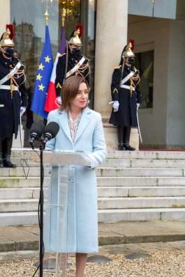 Президент Майя Санду своему французскому коллеге: «Мы всегда чувствовали поддержку Франции и рассчитываем на нее и в будущем» 