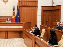 Președintele Maia Sandu a avut o ședință de lucru cu Înalții Consilieri UE în Republica Moldova