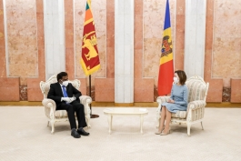 Președintele Republicii Moldova, Maia Sandu, a primit scrisorile de acreditare din partea a șapte ambasadori agreați