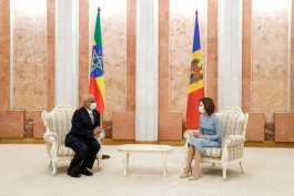 Președintele Republicii Moldova, Maia Sandu, a primit scrisorile de acreditare din partea a șapte ambasadori agreați