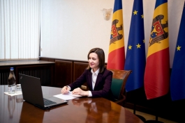 Președintele Maia Sandu a discutat cu omologul său lituanian, Gitanas Nausėda