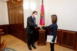 Președintele Maia Sandu a discutat cu Ambasadorul Regatului Țărilor de Jos în Republica Moldova