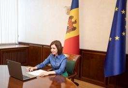 Президент Майя Санду провела беседу с послами стран−членов ЕС, аккредитованными в нашей стране