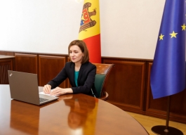 Președintele Maia Sandu a discutat cu omologul său sloven, Borut Pahor