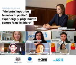 Președinta Maia Sandu: „Constat cu bucurie că avem tot mai multe femei în funcții de conducere”