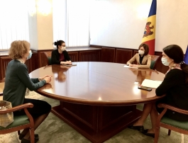 Президент Майя Санду провела беседу с директором Швейцарского бюро сотрудничества в Молдове