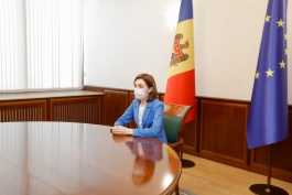 Președintele Maia Sandu a discutat cu Ambasadorul SUA despre situația politică și cea sanitară din țară 