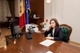 Președintele Maia Sandu a discutat cu Președintele lituanian, Gitanas Nausėda 