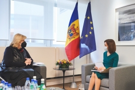 Президент Майя Санду встретилась с Комиссаром по правам человека СЕ Дуней Миятович