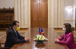 Președintele Maia Sandu s-a întâlnit la București cu Președintele României Klaus Iohannis