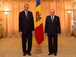Moldovan president meets German envoy