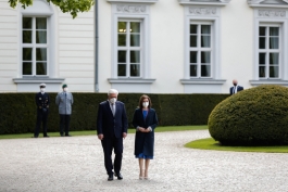 Președintele Maia Sandu s-a întâlnit, în prima zi a vizitei oficiale la Berlin, cu Președintele Republicii Federale Germania, Frank-Walter Steinmeier
