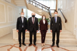 Președintele Maia Sandu s-a întâlnit cu un grup de parlamentari europeni, aflați în vizită de lucru la Chișinău