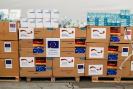 Republica Moldova a primit un lot de ajutor în valoare de peste 200 de milioane de lei din partea Germaniei, pentru lupta cu pandemia