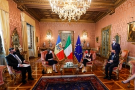 Президент Майя Санду встретилась с Председателем Итальянского сената