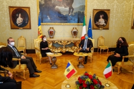 Republica Italiană susține eforturile de modernizare a Republicii Moldova și realizarea agendei europene
