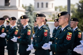 Președintele Maia Sandu către absolvenții Academiei Militare a Forțelor Armate „Alexandru cel Bun”: „Drumul pe care l-ați ales este dificil, dar onorant”