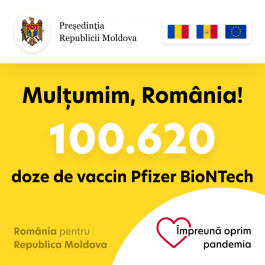Președintele Maia Sandu: „Le mulțumesc autorităților de la București pentru faptul că, de fiecare dată, au răspuns rapid și prin acțiuni concrete la solicitările mele de a ajuta Republica Moldova”