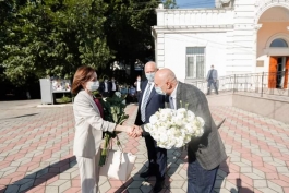 Președintele Maia Sandu a efectuat o vizită de lucru în raionul Ialoveni