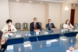 Молдо-латвийские отношения обсуждались на встрече с министром иностранных дел Латвии Эдгарсом Ринкевичсом