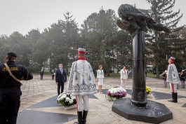 Президент Майя Санду приняла участие в мероприятиях, посвященных  30-летию провозглашения независимости Республики Молдова