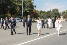 Президент Майя Санду приняла участие в мероприятиях, посвященных  30-летию провозглашения независимости Республики Молдова