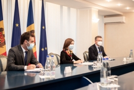 Президент Майя Санду провела встречу с министром иностранных дел Греции Никосом Дендиасом