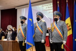 Президент Майя Санду приняла участие в праздновании 30-летия создания Службы информации и безопасности Республики Молдова