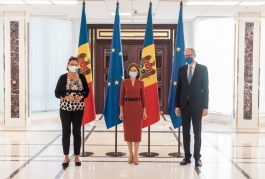 Președintele Maia Sandu: „UE rămâne un partener strategic al Republicii Moldova”