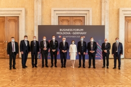 Выступление Президента Республики Молдова госпожи Майи Санду на церемонии открытия Молдо-германского бизнес-форума