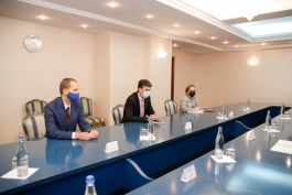 Президент Майя Санду провела встречу с депутатом Европейского Парламента Драгошем Тудораке