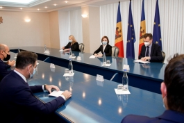 Președintele Maia Sandu a discutat cu membrii Grupului Partidului Popular European din partea României