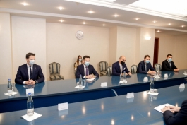 Президент Майя Санду встретилась с румынской делегацией Группы Европейской народной партии