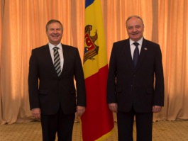 Moldovan president meets Austrian envoy