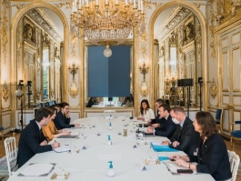Президент Майя Санду провела в Париже ряд двусторонних встреч