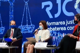 Președinta Maia Sandu: „Republica Moldova are șansa reală de a face schimbări profunde în domeniul justiției”