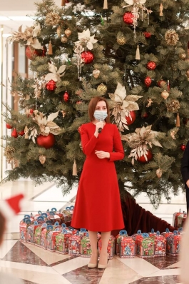 Президентура торжественно открыла новогоднюю елку и приглашает всех желающих на нее посмотреть 
