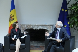 Președinta Maia Sandu, la Bruxelles: „Republica Moldova contează pe sprijinul european în consolidarea sectorului energetic”