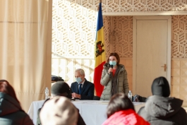 Șefa statului a discutat cu locuitorii satelor Mingir și Voinescu din raionul Hâncești