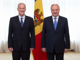 Moldovan president meets new head of OSCE Mission