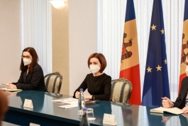 BERD a transmis, în cadrul discuțiilor cu șefa statului, un mesaj ferm de sprijin a reformelor din Republica Moldova
