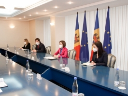 Președinta Maia Sandu a discutat cu ministrul Afacerilor Externe al Croației, Gordan Grlić Radman