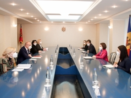 Президент Майя Санду побеседовала с министром иностранных дел Хорватии Горданом Грличем Радманом