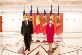 Președinta Maia Sandu mulțumeşte României pentru sprijinul acordat în procesul de modernizare a țării