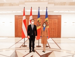 President Maia Sandu meets with Danish Foreign Minister Jeppe Kofod